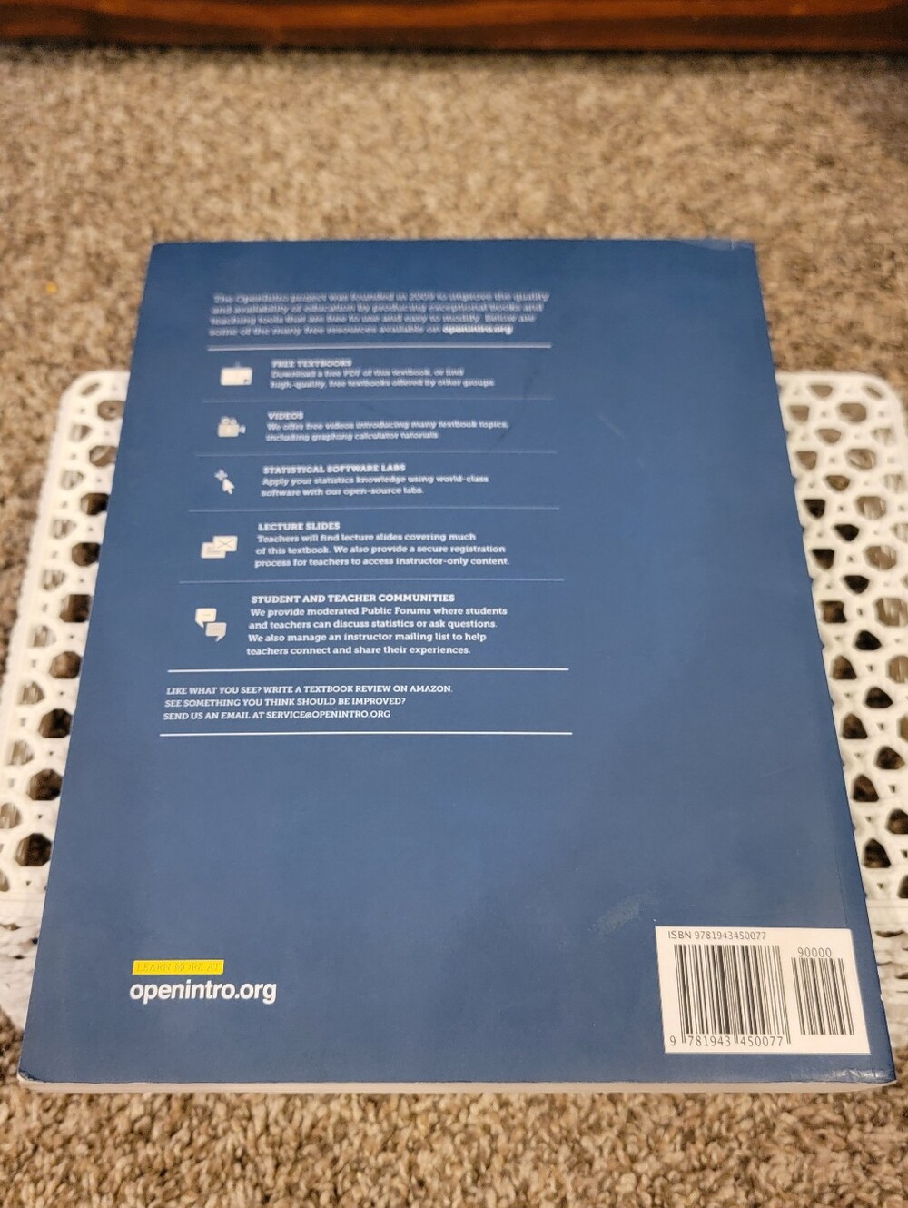 OpenIntro Statistics Fourth Edition — Textbook - Picture 3 of 6